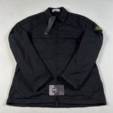 Stone Island - Supima Cotton Twill Stretch Overshirt Black