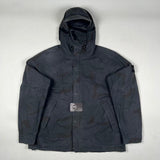 Stone Island - Supreme Camo Riot Mask Jacket Black