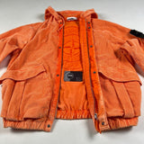 Stone Island - Supreme Corduroy Frost 500 Jacket Orange