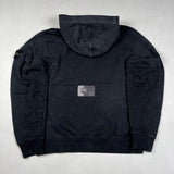 Stone Island - Supreme Dust Treatment Hoodie Black