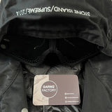 Stone Island - Supreme Helicopter Visor Jacket Black