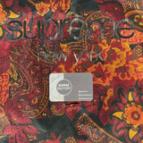 Stone Island - Supreme Nylon Metal 5C Printed 1/4 Zip Jacket Red/Orange