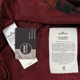 Stone Island - Supreme Nylon Metal 5C Printed 1/4 Zip Jacket Red/Orange