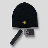 Stone Island - Supreme Reflective Beanie Black