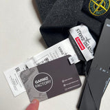 Stone Island - Supreme Reflective Beanie Black