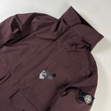 Stone Island - Tank Shield Featuring Multi Layer Technology Burgundy