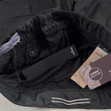 Stone Island - Tapered Logo Patch Cargo Trousers Type RE-T Black