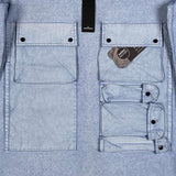 Stone Island - Tela Plated Chalk Pocket Sweater Blue