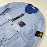 Stone Island - Tela Plated Chalk Pocket Sweater Blue