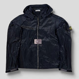 Stone Island - Vintage Nylon Metal Hooded Jacket Navy