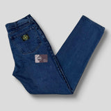 Stone Island - Vintage Stitched Badge Jeans Blue