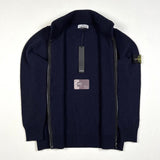 Stone Island - Wool Knit Cardigan Navy