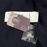 Stone Island - Wool Knit Cardigan Navy