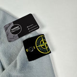 Stone Island - Zip Hooded Jumper Light Blue