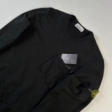 Stone Island - Zip Pocket Crewneck Sweatshirt Black
