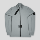 Stone Island - Zip Up Jumper Light Blue