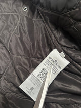 Mussola Gommata Hooded Jacket Black