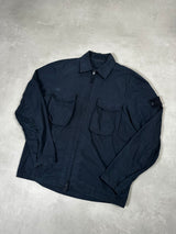 Ghost Zip Overshirt Navy