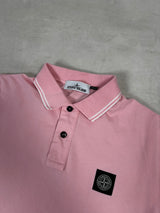Short Sleeve Polo Shirt Pink