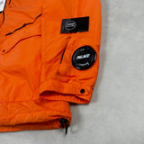 Palace Flatt Nylon La Mille Goggle Jacket Orange