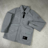 Ghost Alcantara Multipocket Overshirt Grey