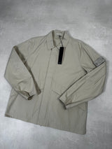 Ghost Zip Overshirt Cream