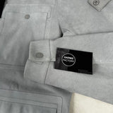 Ghost Alcantara Multipocket Overshirt Grey