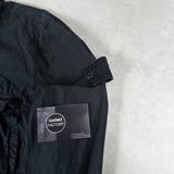 Ghost Zip Overshirt Black