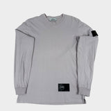 Long Sleeve Badge T - Shirt Light Pink