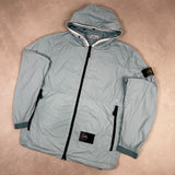 Skin Touch Nylon Tc Jacket Light Blue
