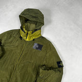 Nylon Metal Tyvek Shield Jacket Khaki