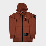 Full Zip Hoodie Rust