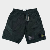Nylon Metal Type CO Cargo Shorts Green