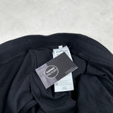 Cotton Sweat Cargo Shorts Black