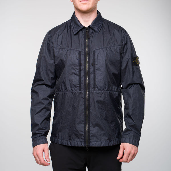 Stone Island Membrana 3L TC Overshirt Navy – Garmz Factory