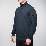 1/4 Zip Sweatshirt Blue/Grey