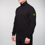 1/4 Zip Sweatshirt Black