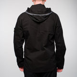 Old Dye Hooded Overshirt Black