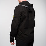 Old Dye Hooded Overshirt Black