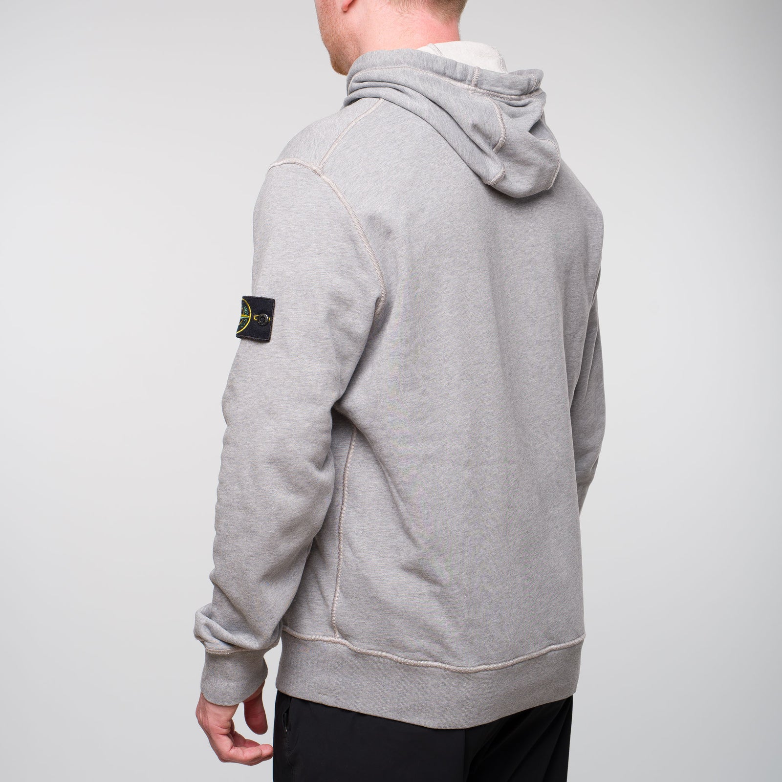 Stone Island Hooded Jumper Grey – Garmz Factory