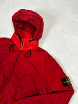 Nylon Metal Tyvek Shield Jacket Red