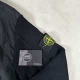Nylon Metal Primaloft - TC Hybrid Knit Hooded Jacket Black