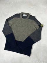 Block Knit Sweatshirt Multi