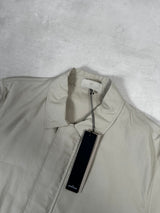 Ghost Zip Overshirt Cream