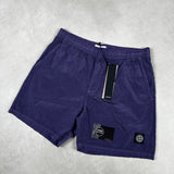 Nylon Metal Swim Shorts Purple