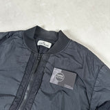 Crinkle Reps NY Bomber Jacket Black