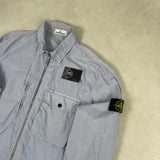 Washed Canvas Overshirt Lavender