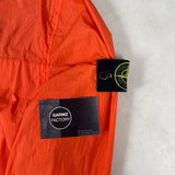 Garment Dyed Crinkle Reps Overshirt Orange