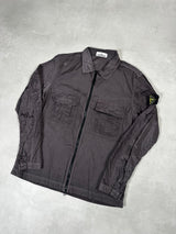 Nylon Metal Ripstop Overshirt Purple