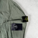 Garment Dyed Pocket Overshirt Green